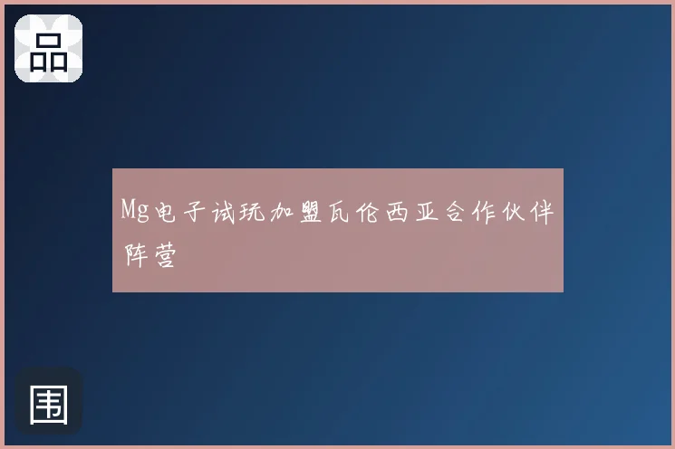 Mg电子试玩加盟瓦伦西亚合作伙伴阵营